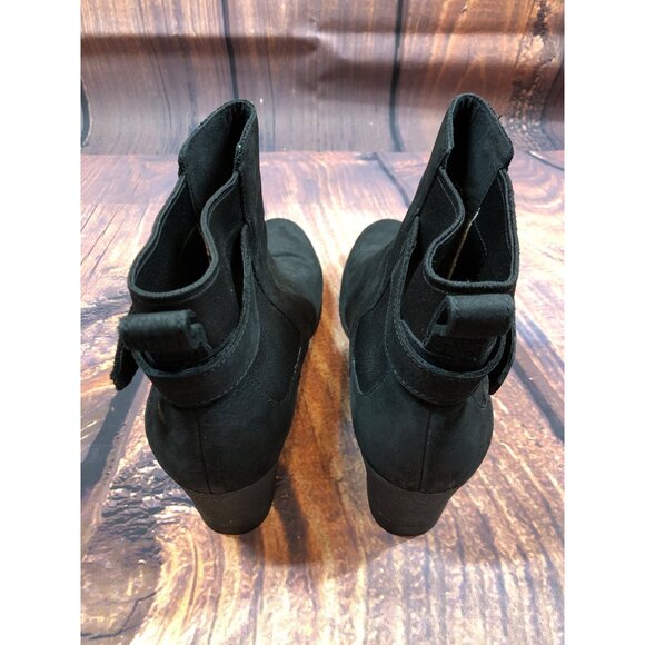 UGG Indra Black Ankle Wedge Waterproof Boots 1017423 Womens 9 (s7m - Picture 4 of 10